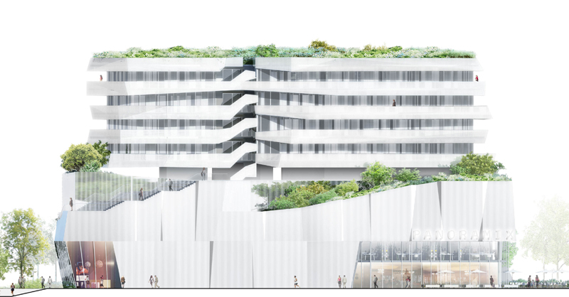 06 Façade Sud bâtiment CD Féval