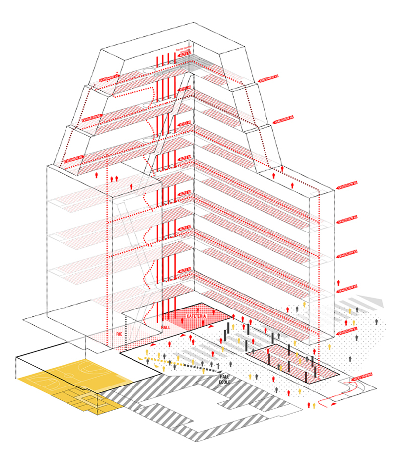 04 Gerty - axonometrie