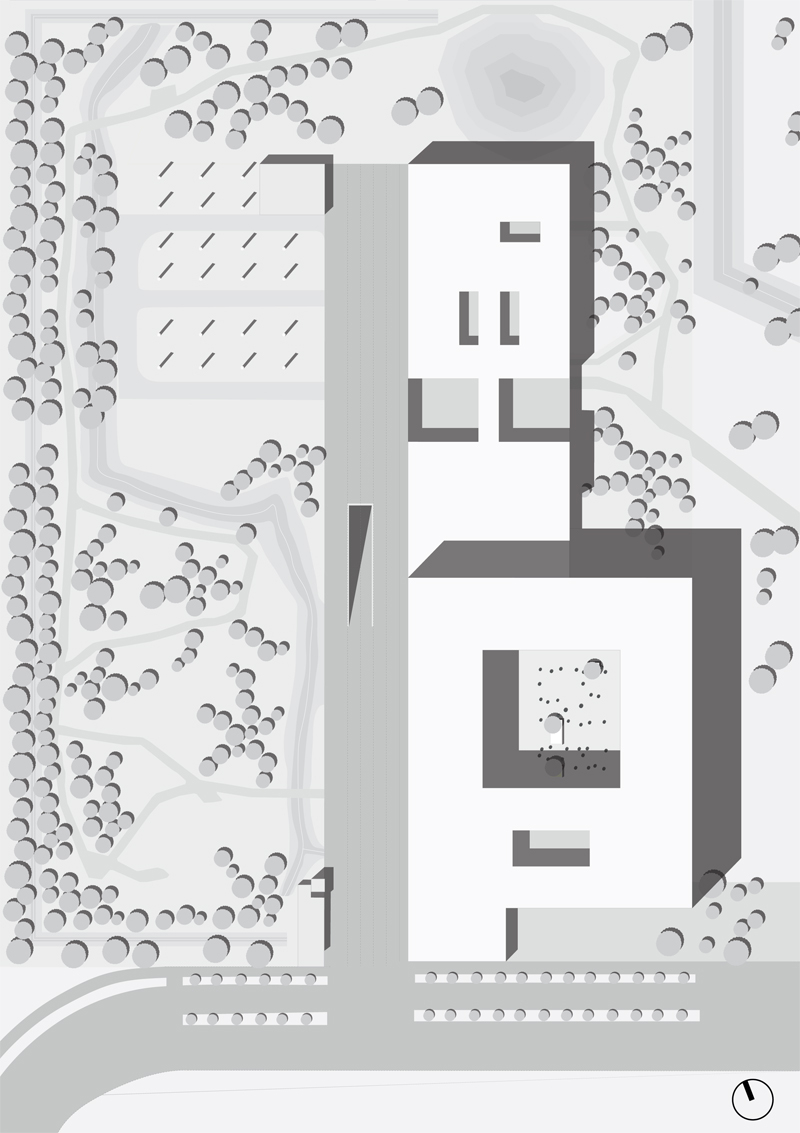 02 Saclay Plan_Masse_NoirEtBlanc